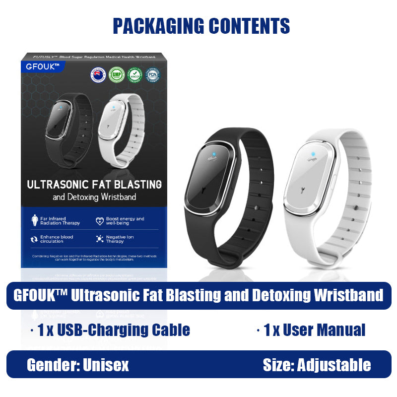 🐕GFOUK™ Ultrasonic Fat Blasting and Detoxing Wristband (🔥LAST DAY 70% OFF)